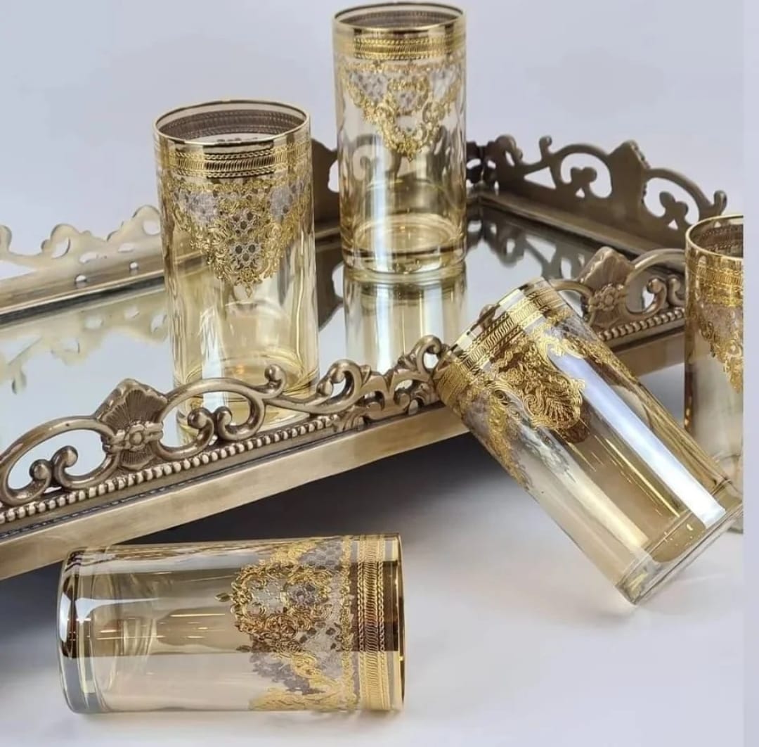 Simona Bal Rengi Meşrubat Bardağı 6'lı