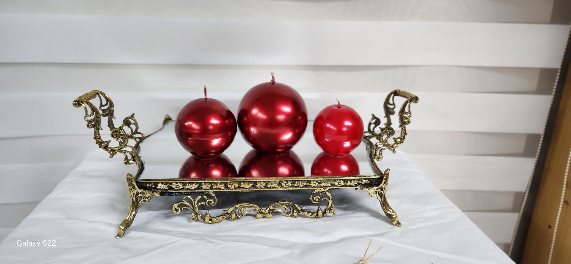 RBC Yuvarlak Mum KIRMIZI