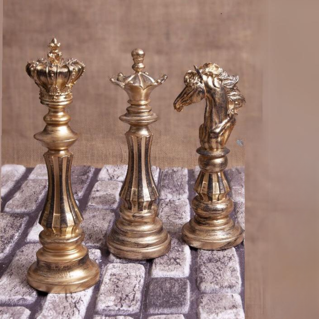 3'lü Satranç Biblo ALTIN