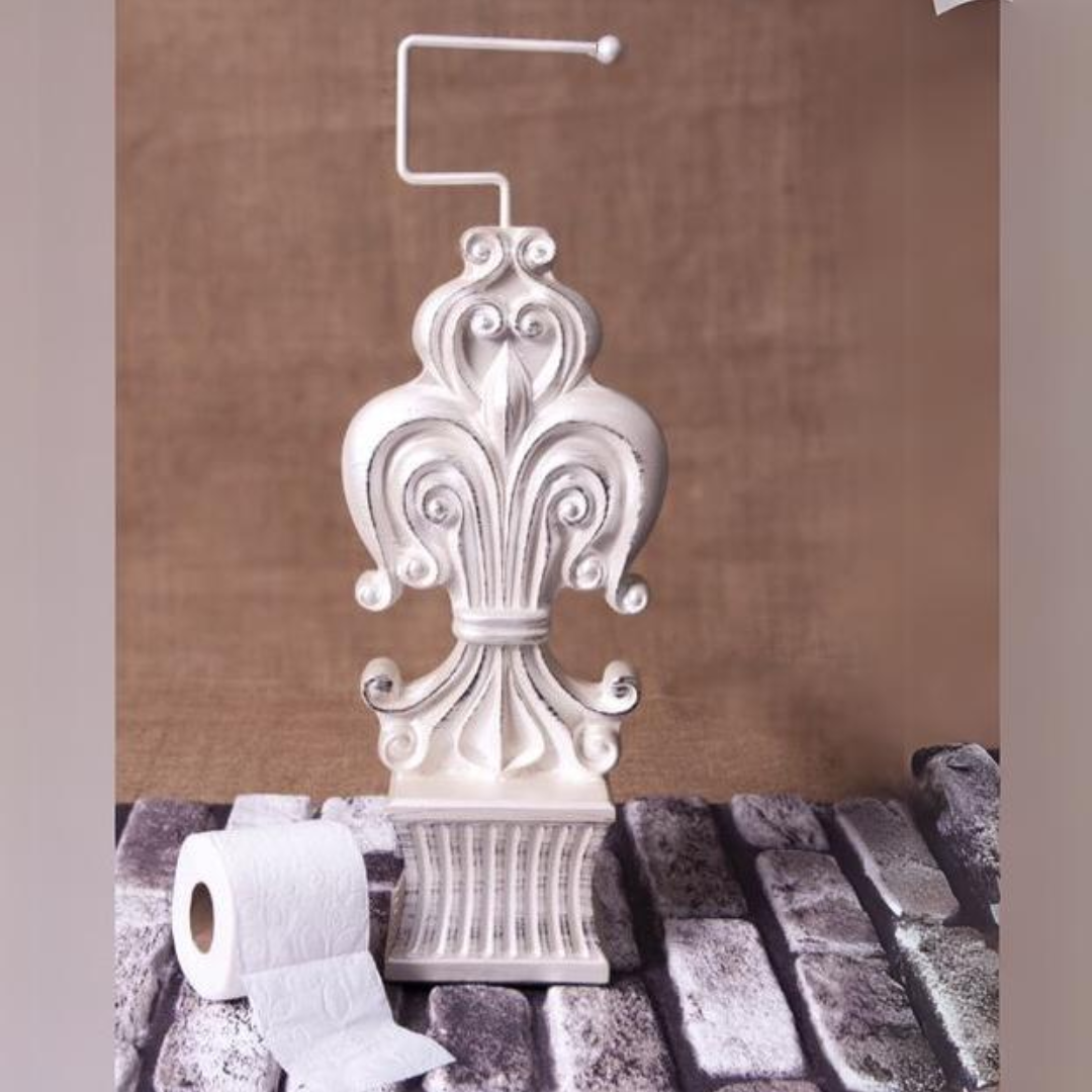 Antik Peçetelik BEYAZ 63x22cm.