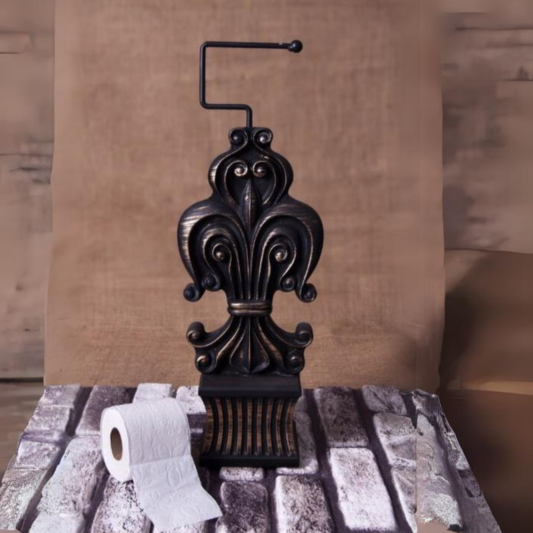 Antik Peçetelik SİYAH 63x22cm.