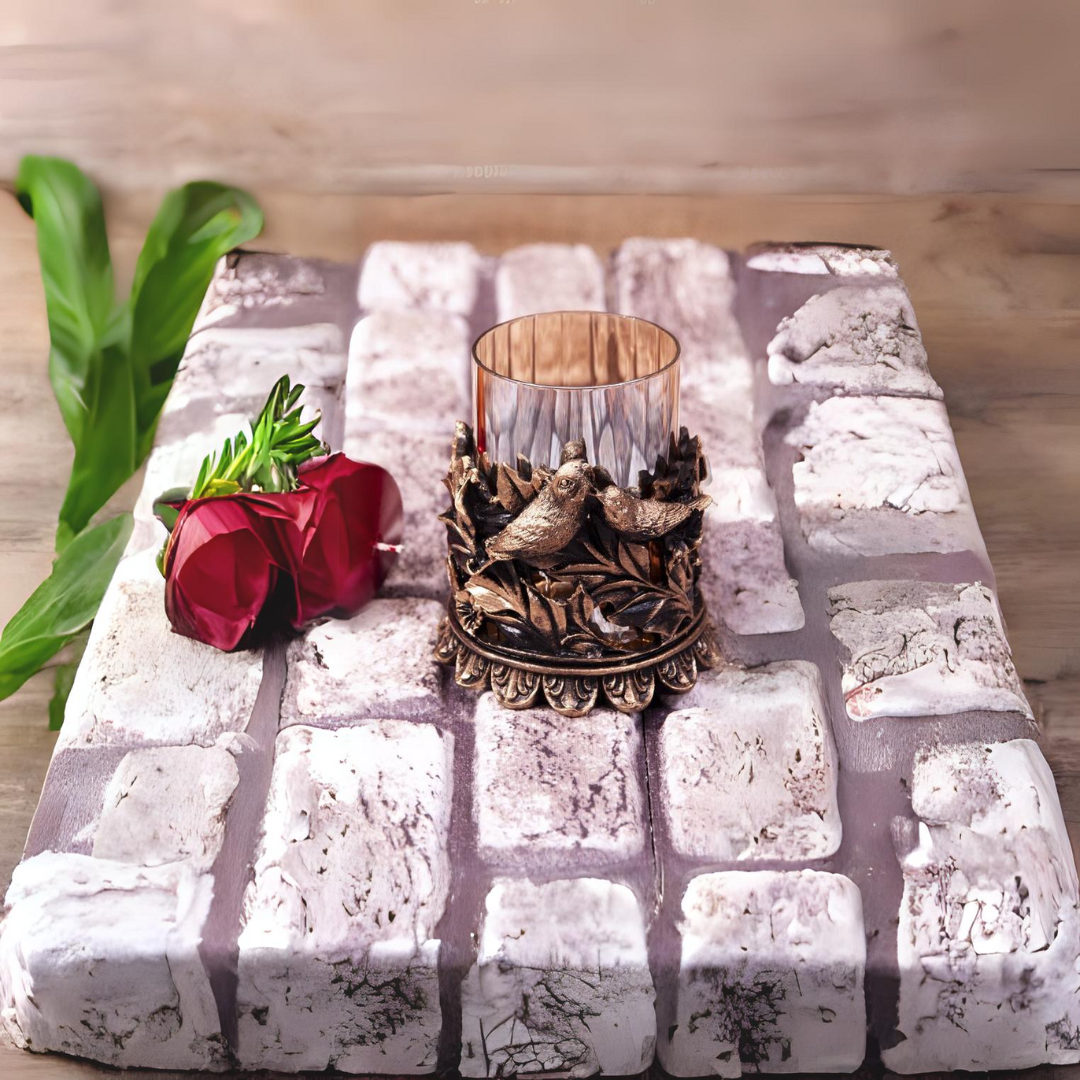 Kuşluk Mumluk ESKİTME 15x13cm.