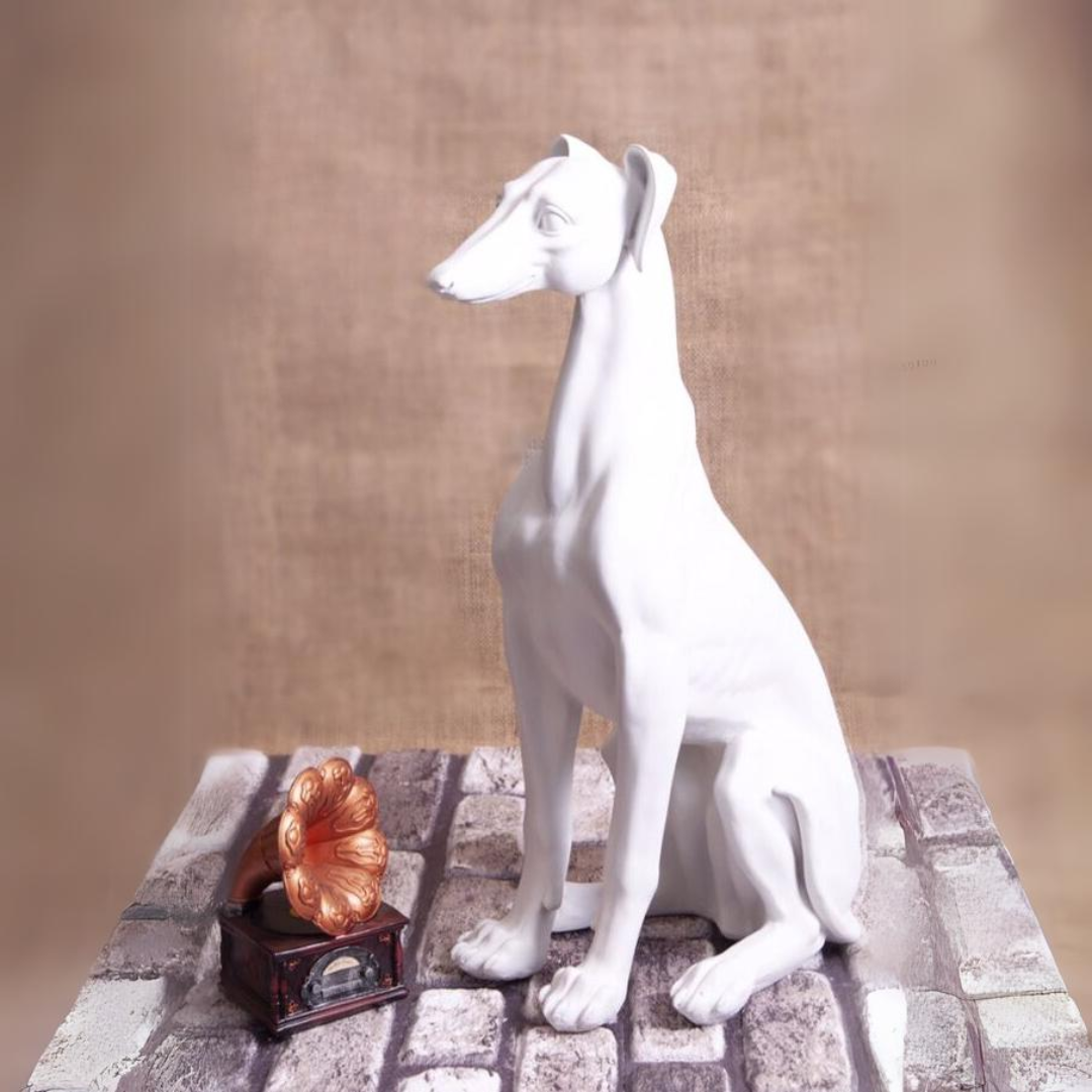 Erkek Köpek BEYAZ 63x33cm.