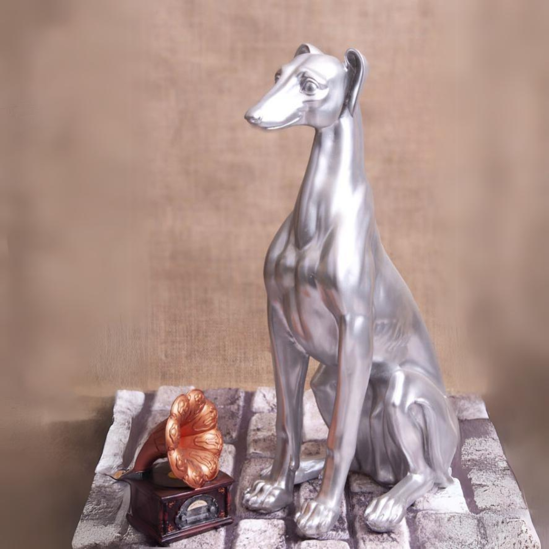 Erkek Köpek GÜMÜŞ 63x33cm.