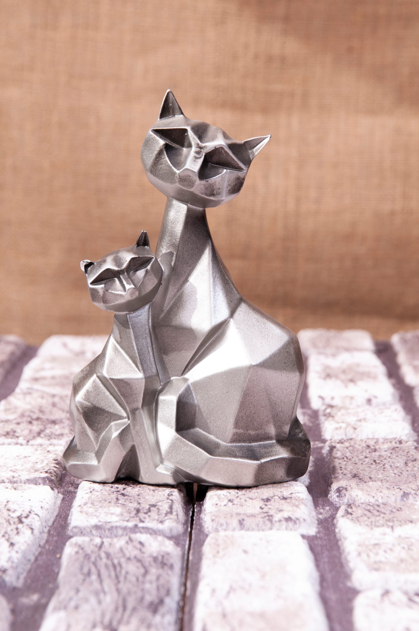 Kübik Kedi 25x17cm.