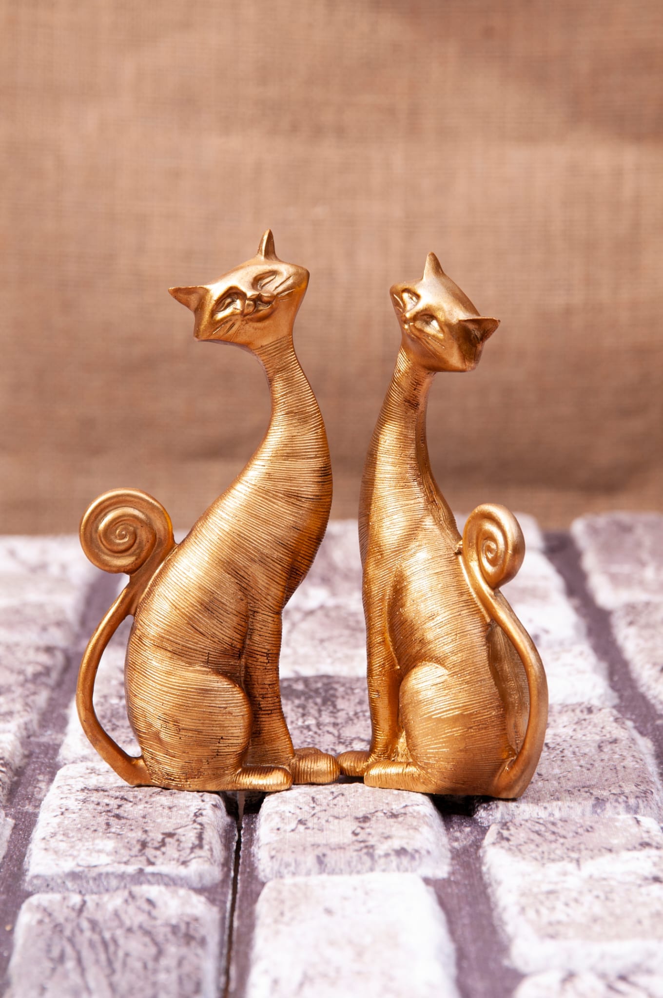 İkili Kedi Biblo 22x20cm.