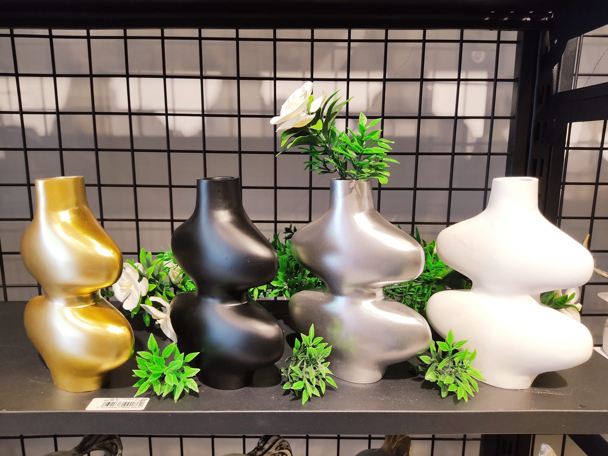 İki Boğumlu Vazo 20x16cm.